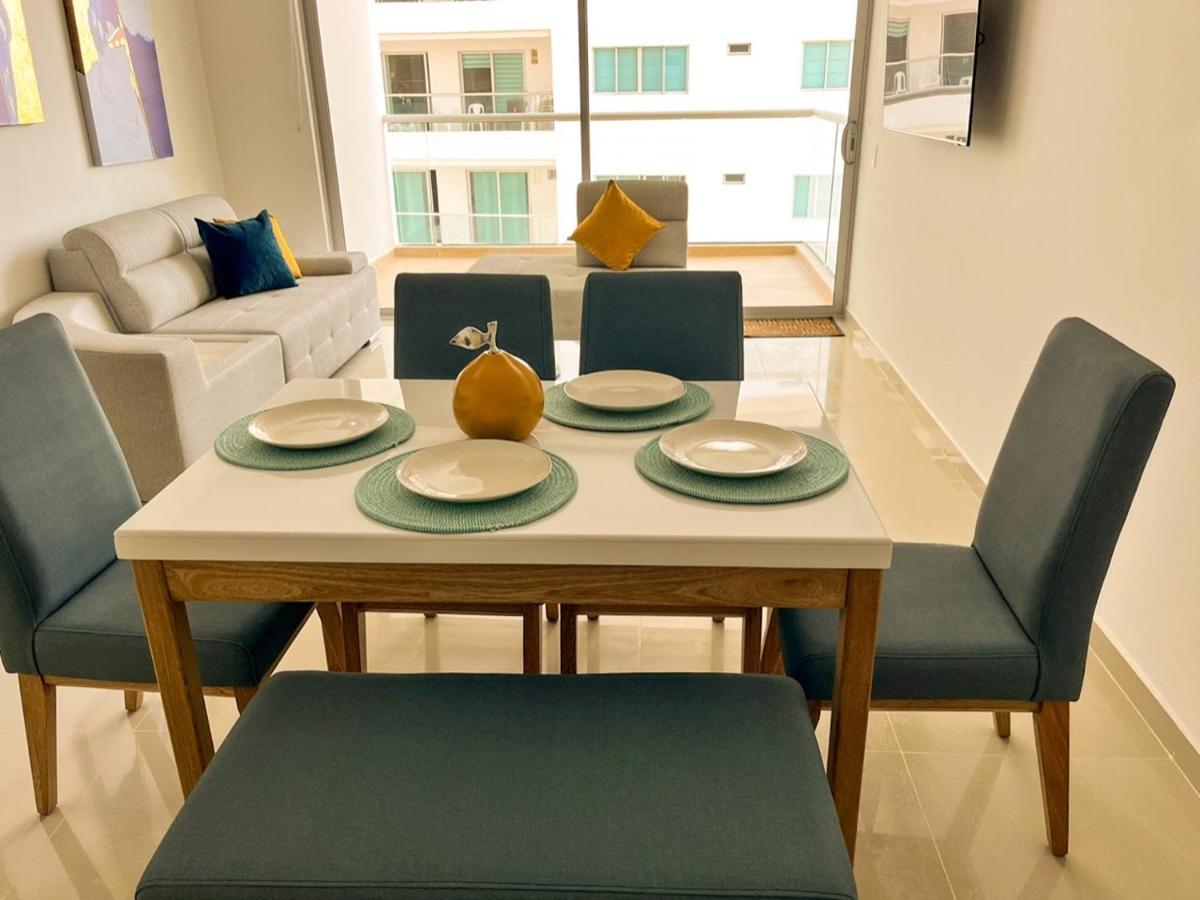 Exclusivo Apartamento Frente Al Mar En Cartagena Esterno foto