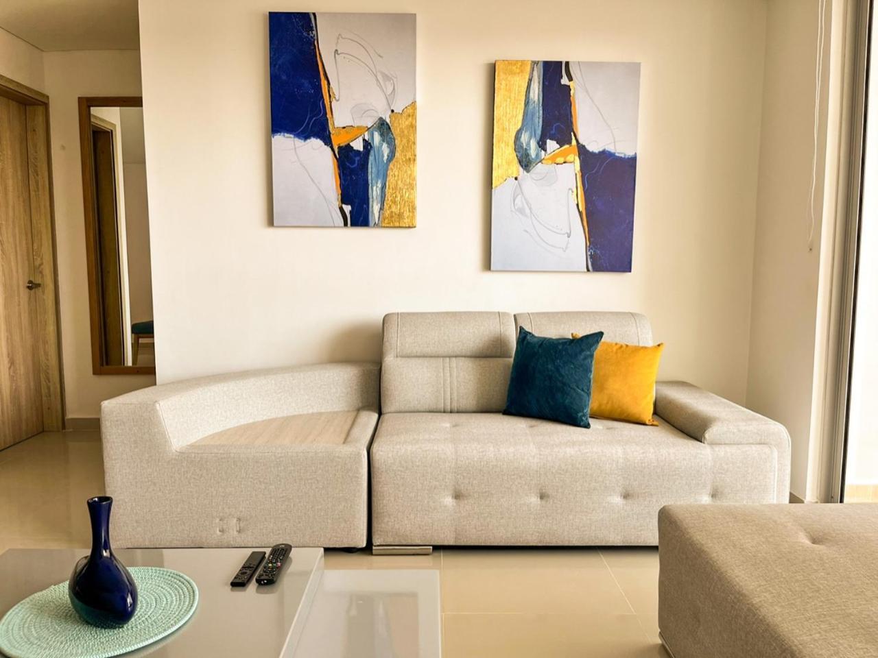 Exclusivo Apartamento Frente Al Mar En Cartagena Esterno foto