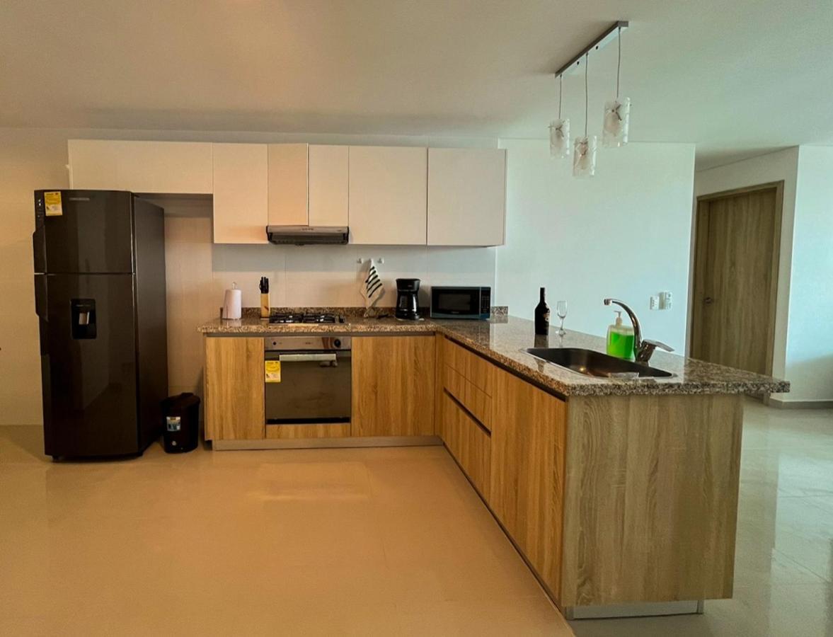 Exclusivo Apartamento Frente Al Mar En Cartagena Esterno foto