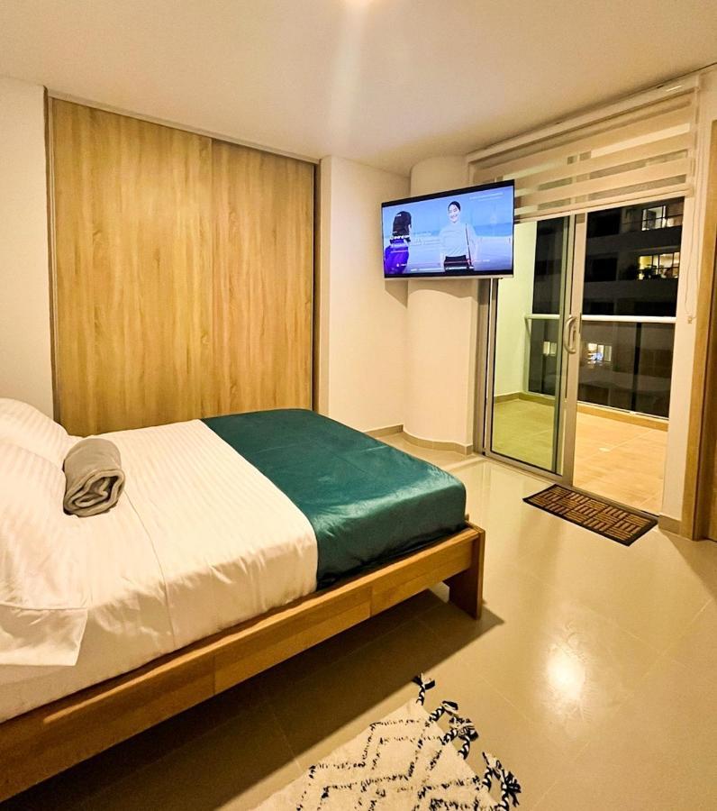 Exclusivo Apartamento Frente Al Mar En Cartagena Esterno foto