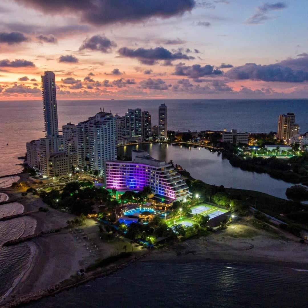 Exclusivo Apartamento Frente Al Mar En Cartagena Esterno foto